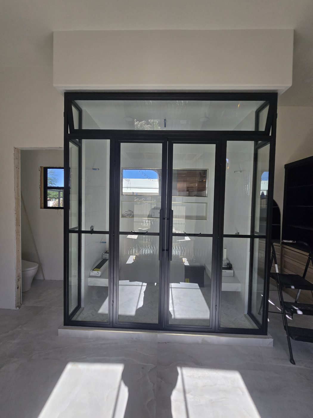 Custom glass installation, May 2025, Phoenix metro by Mad Touch Glass